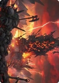 Immersturm Skullcairn Art Card [Kaldheim Art Series]-1