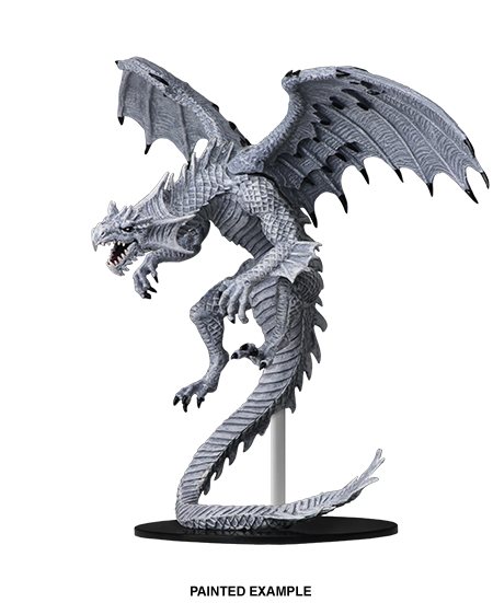 Pathfinder Battles Deep Cuts Gargantuan White Dragon