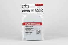 Ultimate Guard Card Dividers Standard Size Transparent (10)-1