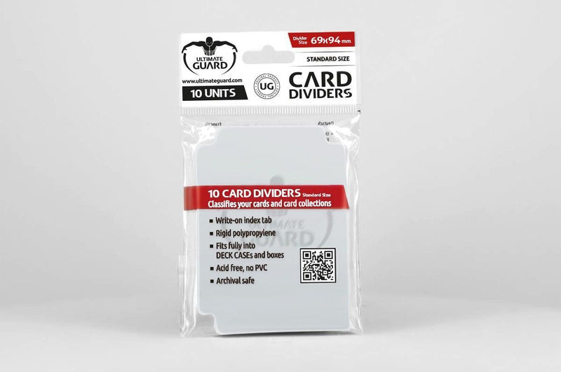 Ultimate Guard Card Dividers Standard Size Transparent (10)-1