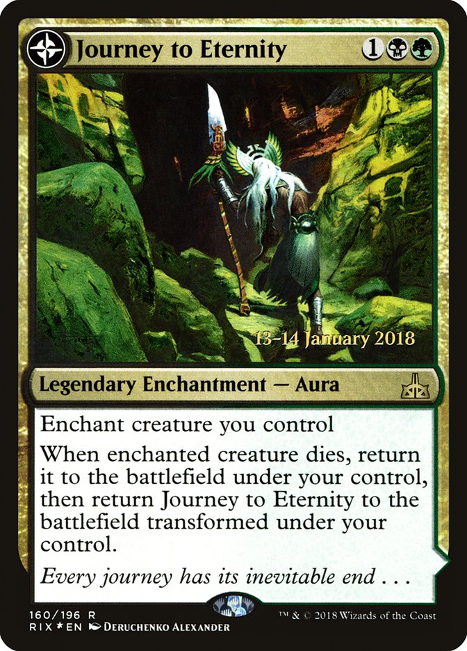 Journey to Eternity // Atzal, Cave of Eternity [Rivals of Ixalan Prerelease Promos]-1
