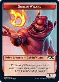 Goblin Wizard // Weird Double-Sided Token [Core Set 2021 Tokens]-1