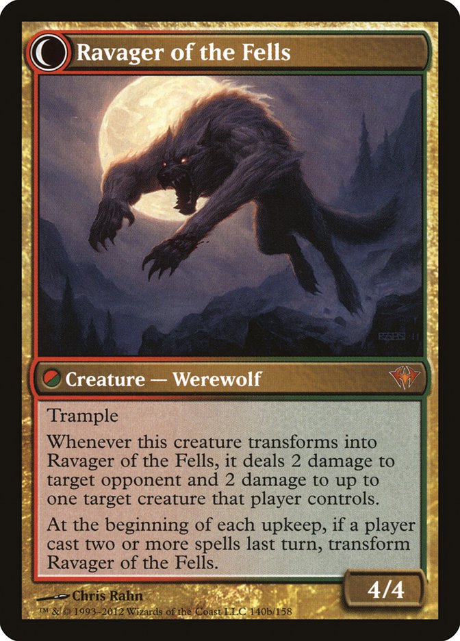 Huntmaster of the Fells // Ravager of the Fells [Dark Ascension]-2