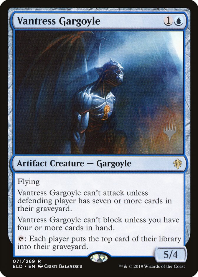 Vantress Gargoyle (Promo Pack) [Throne of Eldraine Promos]-1