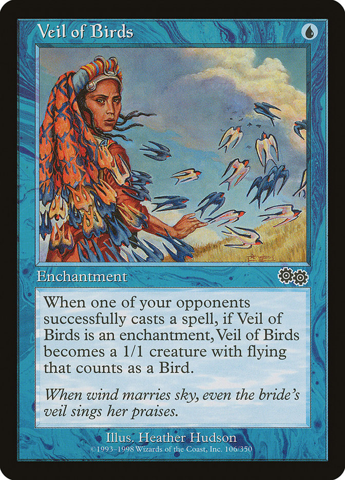 Veil of Birds [Urza's Saga]-1