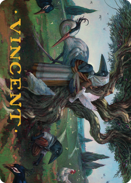 Kindred Discovery Art Card (Gold-Stamped Signature) [Commander Legends: Battle for Baldur's Gate Art Series]-1