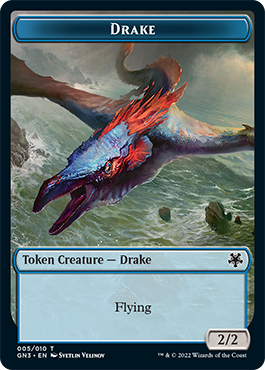 Soldier // Drake Double-Sided Token [Game Night: Free-for-All Tokens]-2