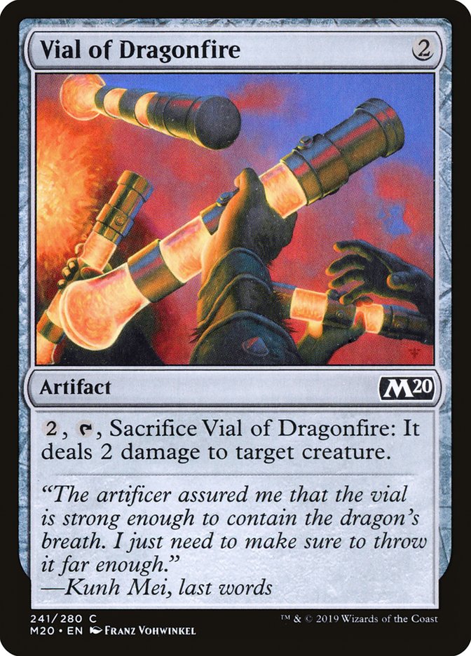 Vial of Dragonfire [Core Set 2020]-1