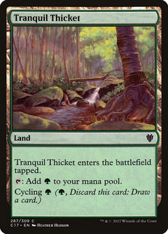 Tranquil Thicket [Commander 2017]-1