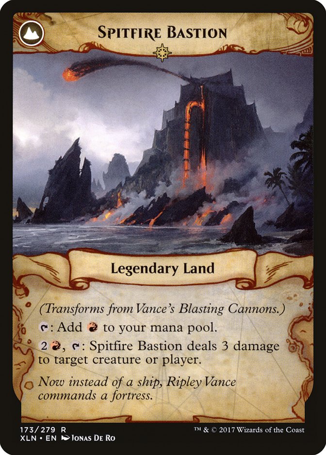 Vance's Blasting Cannons // Spitfire Bastion [Ixalan]-2