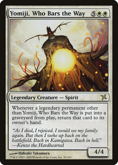 Yomiji, Who Bars the Way [Betrayers of Kamigawa]-1