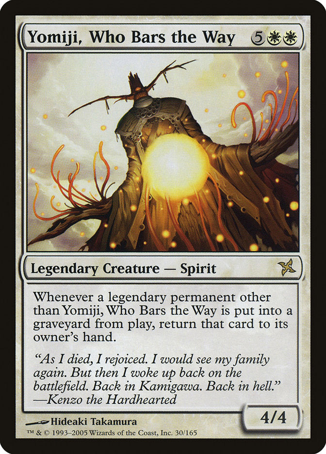 Yomiji, Who Bars the Way [Betrayers of Kamigawa]-1