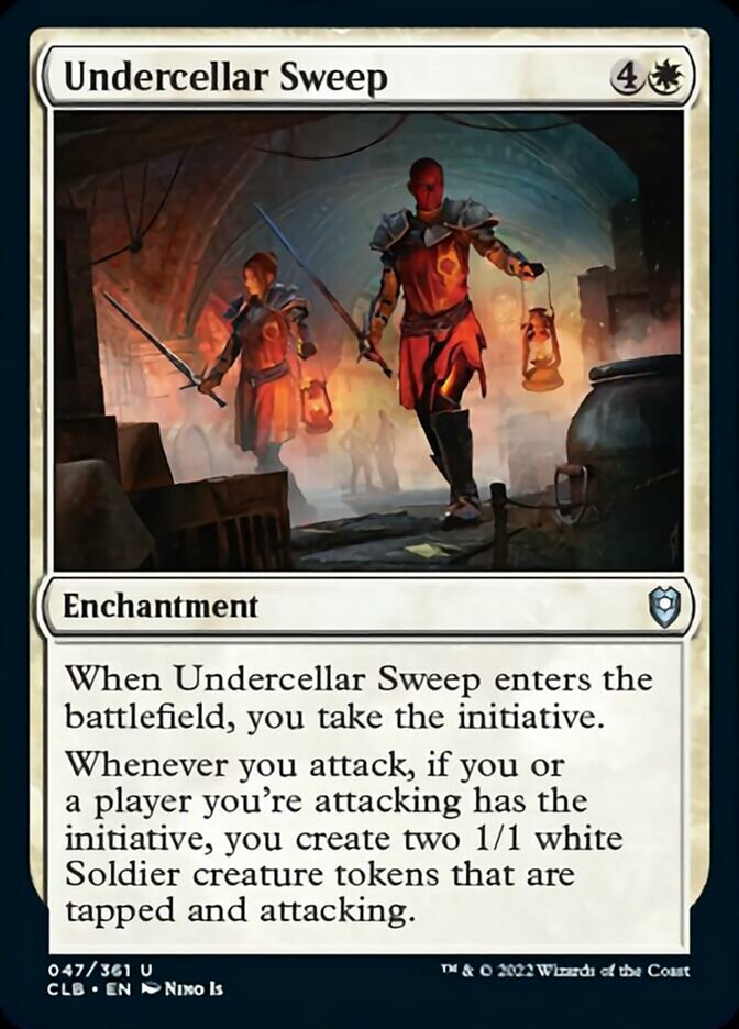 Undercellar Sweep [Commander Legends: Battle for Baldur's Gate]-1