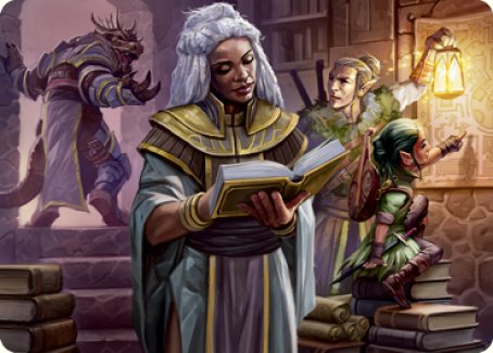 You Find the Villains' Lair Art Card [Dungeons & Dragons: Adventures in the Forgotten Realms Art Series]-1