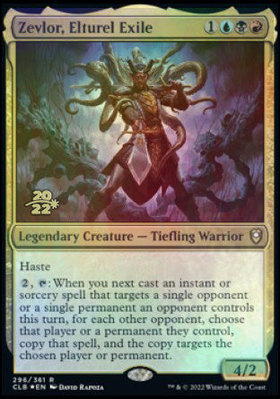 Zevlor, Elturel Exile [Commander Legends: Battle for Baldur's Gate Prerelease Promos]-1