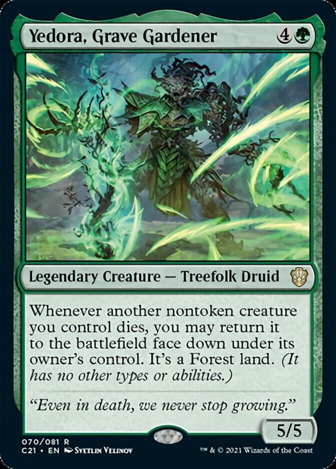 Yedora, Grave Gardener [Commander 2021]-1