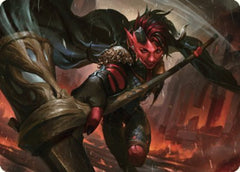 Karlach, Fury of Avernus Art Card (34) [Commander Legends: Battle for Baldur's Gate Art Series]-1