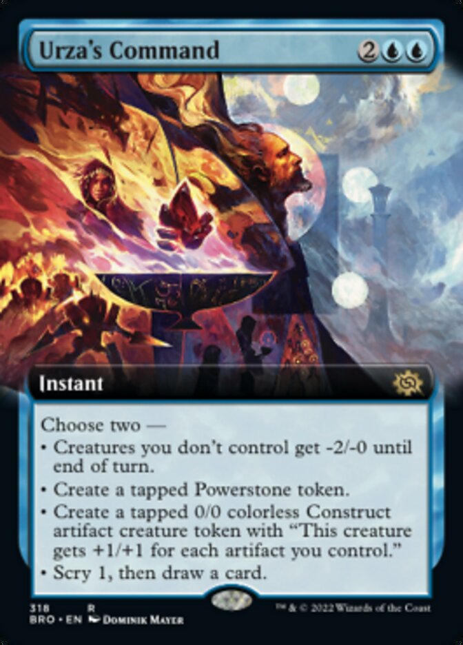 Urza's Command (Extended Art) [The Brothers' War]-1