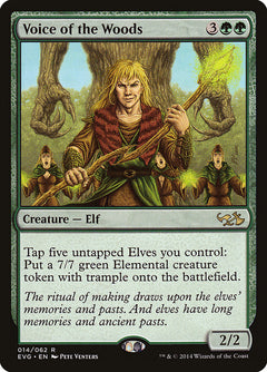 Voice of the Woods (Elves vs. Goblins) [Duel Decks Anthology]-1
