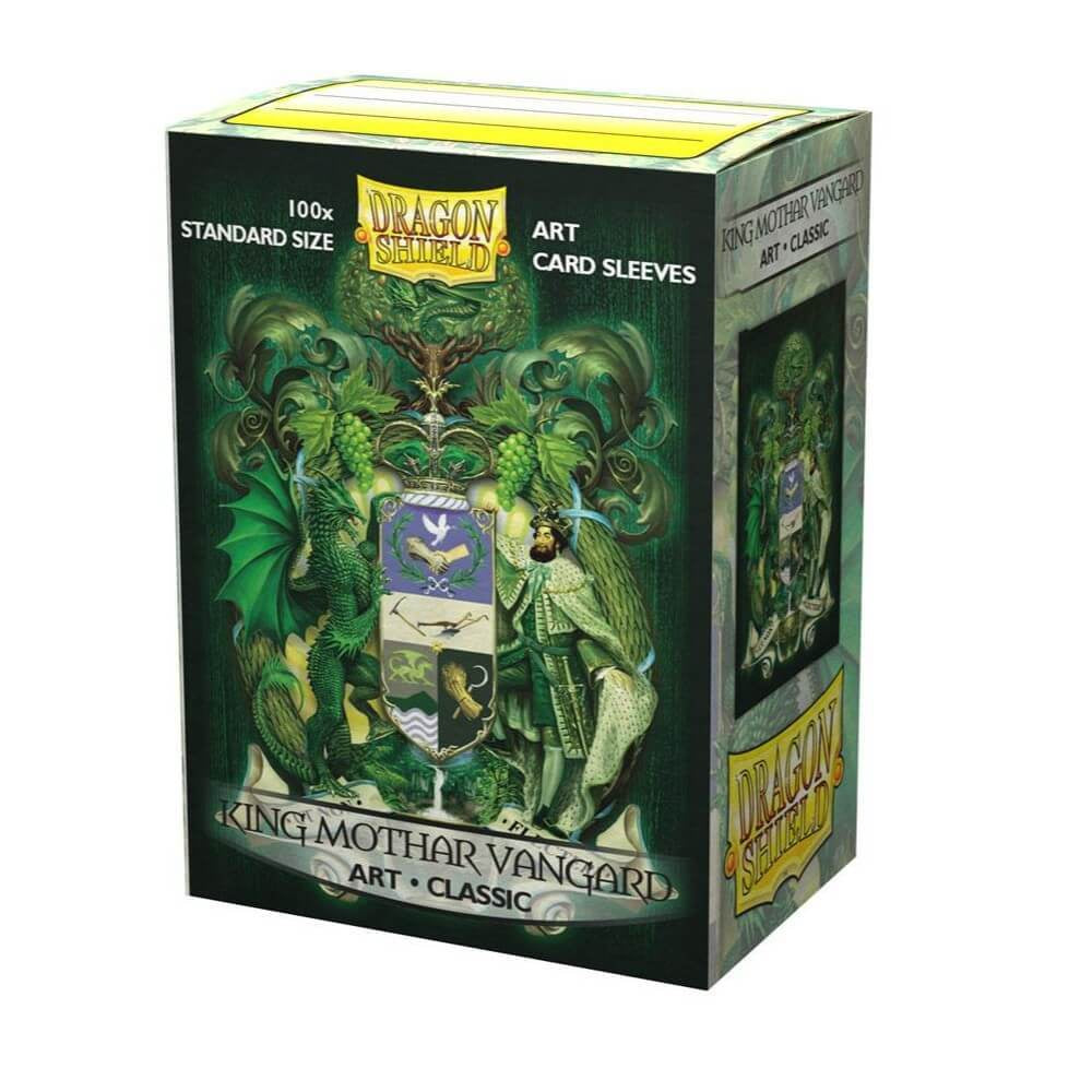Sleeves - Dragon Shield - Box 100 - Classic Art - King Mothar Vangard-1