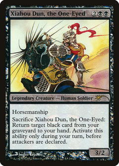 Xiahou Dun, the One-Eyed [Judge Gift Cards 2012]-1