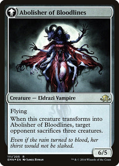Voldaren Pariah // Abolisher of Bloodlines [Eldritch Moon Prerelease Promos]-2