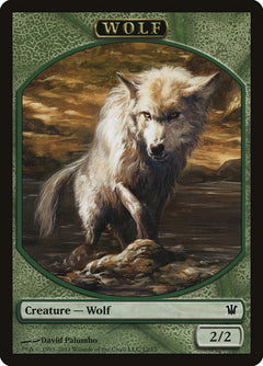 Wolf Token (12/12) [Innistrad Tokens]-1