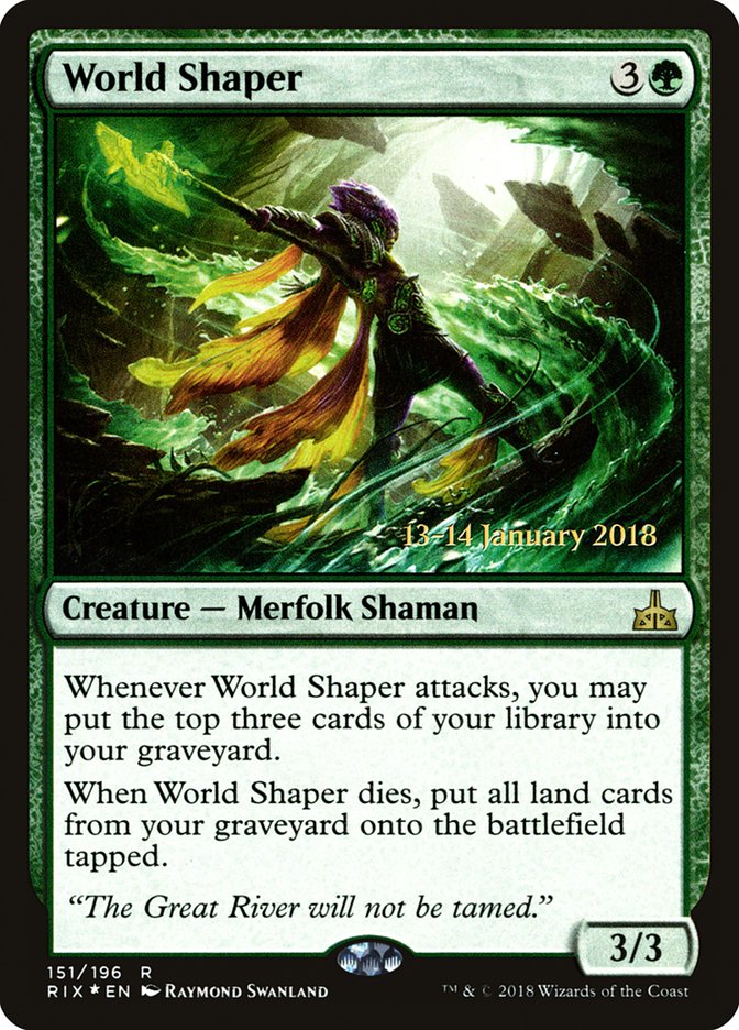 World Shaper [Rivals of Ixalan Prerelease Promos]-1