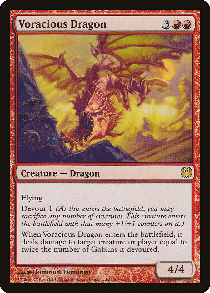 Voracious Dragon [Duel Decks: Knights vs. Dragons]-1