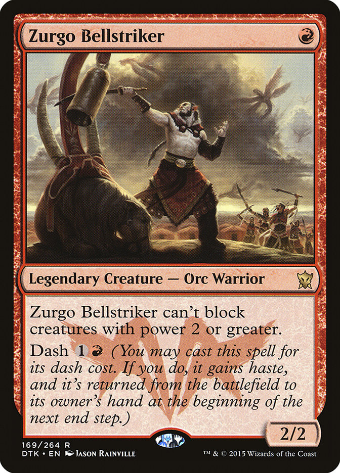 Zurgo Bellstriker [Dragons of Tarkir]-1