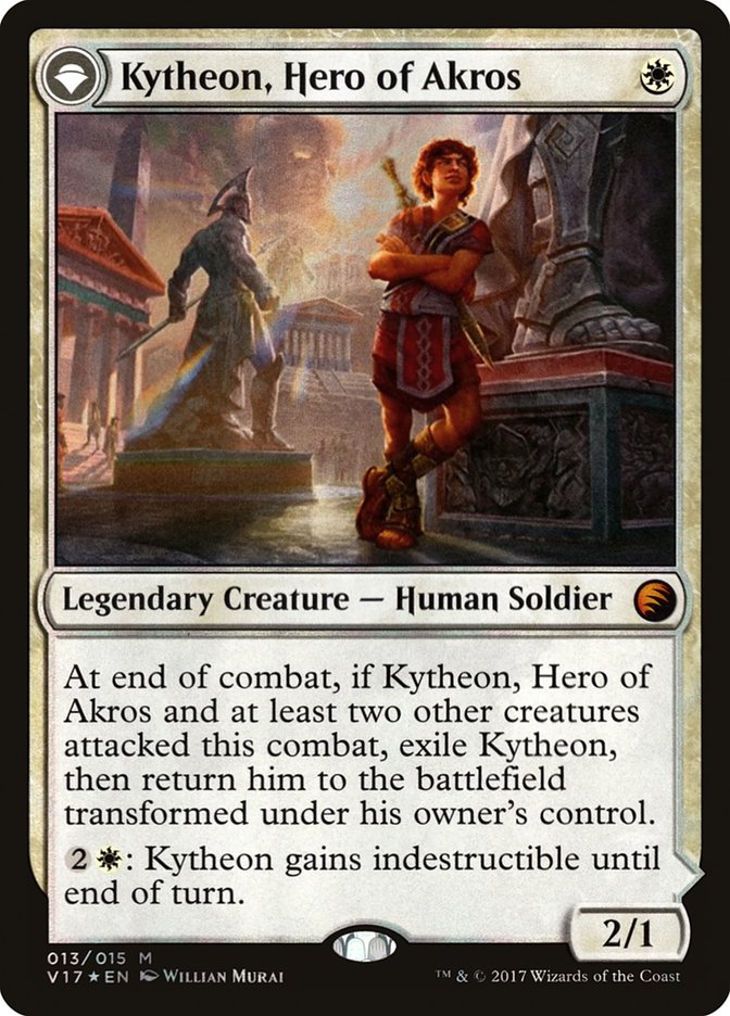 Kytheon, Hero of Akros // Gideon, Battle-Forged [From the Vault: Transform]-1