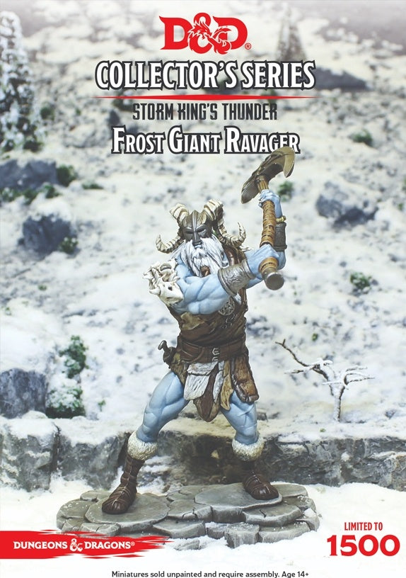 D&D Collectors Series Miniatures Storm Kings Thunder Frost Giant Ravager (1 fig)-1