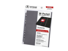 Ultimate Guard 18-Pocket Pages Side-Loading Grey-1
