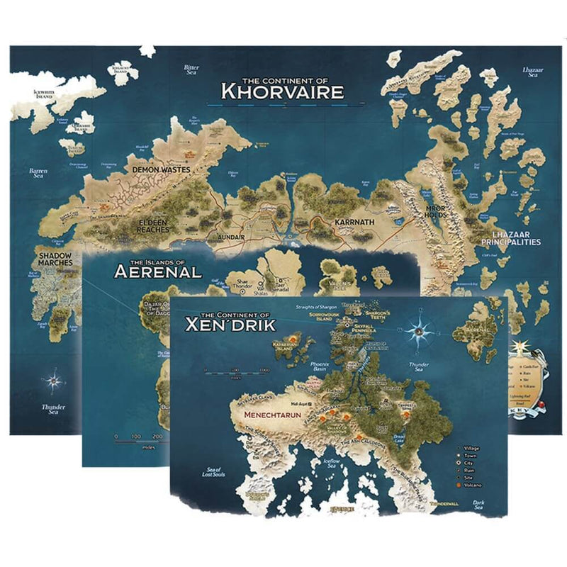 D&D Eberron Map Set Nations of Khorvaire-1