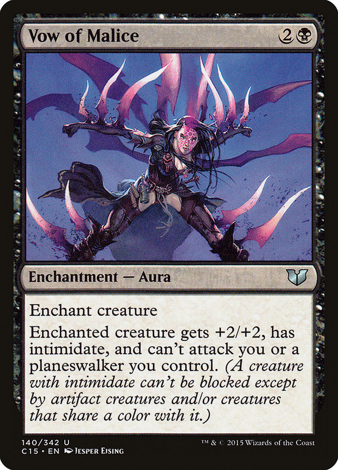 Vow of Malice [Commander 2015]-1