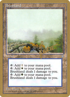 Brushland - 1996 Bertrand Lestree (ICE) [Pro Tour Collector Set]-1