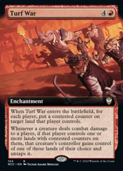 Turf War (Extended Art) [Streets of New Capenna Commander]-1
