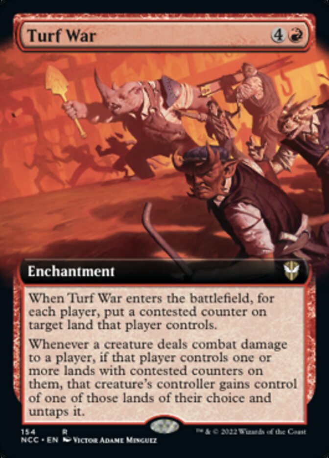 Turf War (Extended Art) [Streets of New Capenna Commander]-1