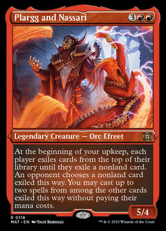 Plargg and Nassari (Foil Etched) [March of the Machine: The Aftermath]-1