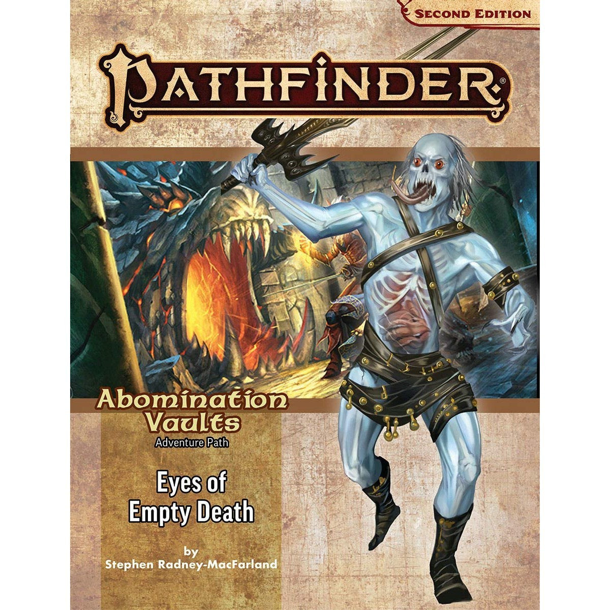 Pathfinder Second Edition Abomination Vaults #3 Eyes of Empty Death-1