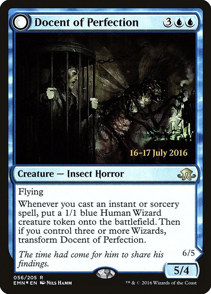 Docent of Perfection // Final Iteration [Eldritch Moon Prerelease Promos]-1