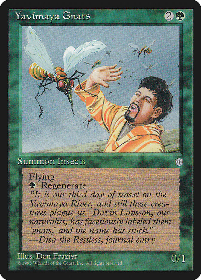 Yavimaya Gnats [Ice Age]-1