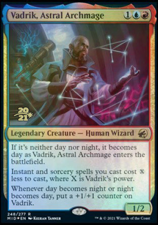 Vadrik, Astral Archmage [Innistrad: Midnight Hunt Prerelease Promos]-1