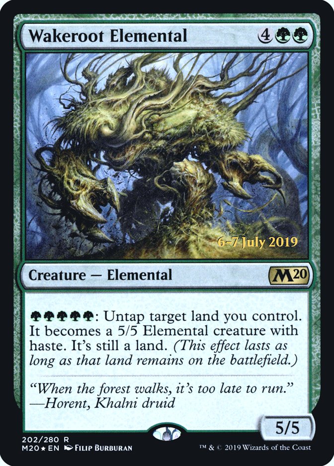 Wakeroot Elemental [Core Set 2020 Prerelease Promos]-1