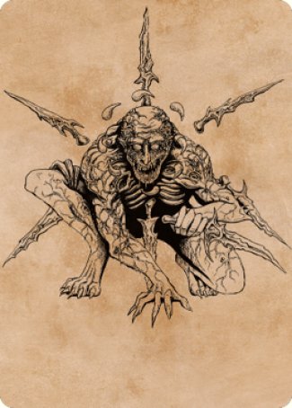 Bhaal, Lord of Murder Art Card [Commander Legends: Battle for Baldur's Gate Art Series]-1