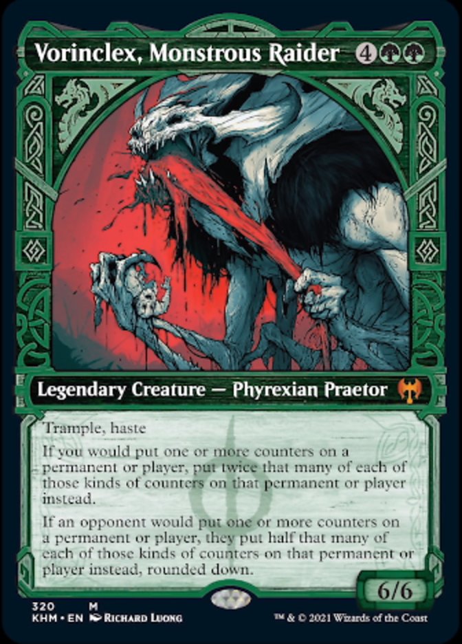 Vorinclex, Monstrous Raider (Showcase) [Kaldheim]-1