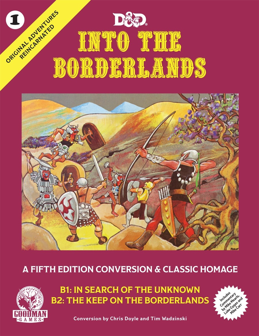 Original Adventures Reincarnated #1 Into the Borderlands-1