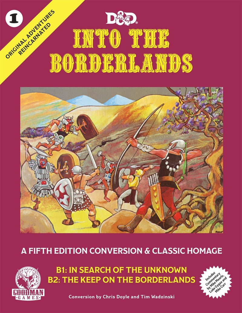 Original Adventures Reincarnated #1 Into the Borderlands-1