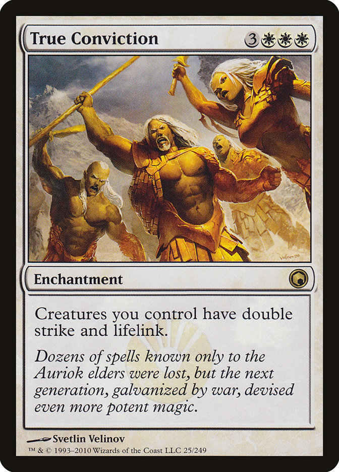 True Conviction [Scars of Mirrodin]-1