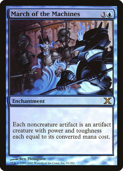 March of the Machines (Premium Foil) [Tenth Edition]-1